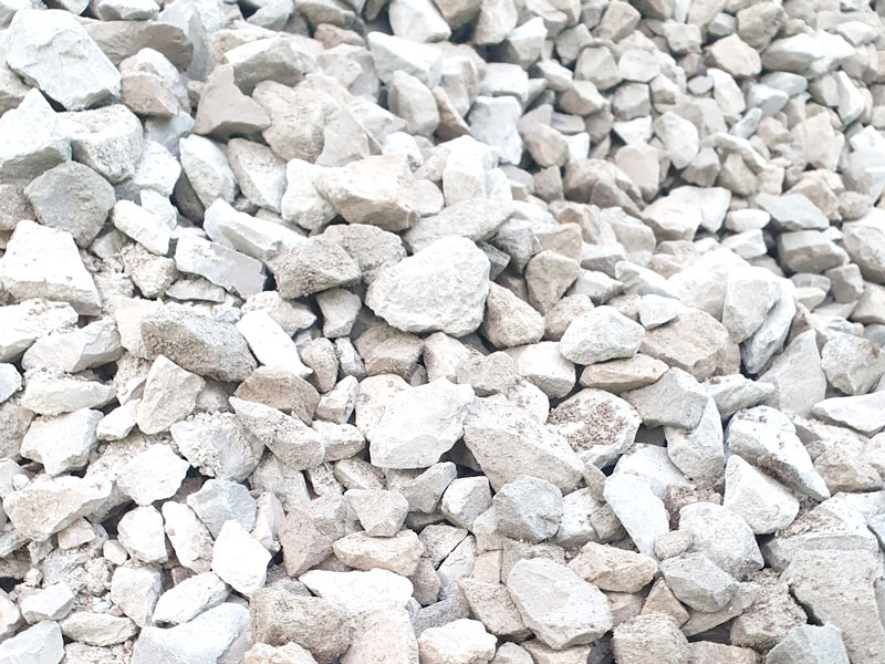 Foto von Frostschutz oder Mineralbeton als tragende Schicht unter Verkehrsflächen und Pflasterflächen